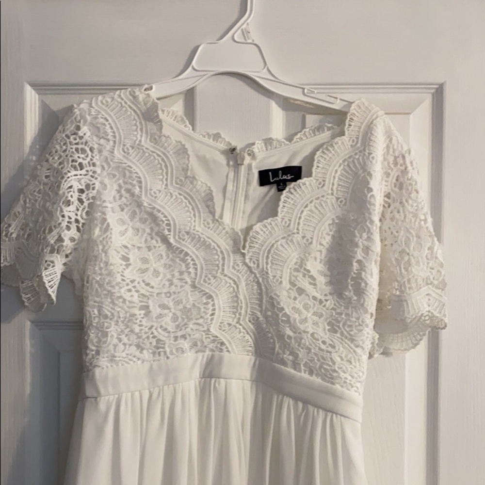 Lulus White Skater Dress